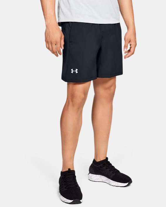 Men's UA Launch SW 2-in-1 Shorts, Black, pdpMainDesktop image number 0